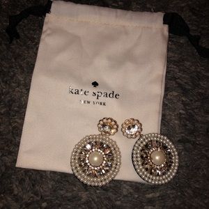 Kate Spade  earrings! Super cute!!